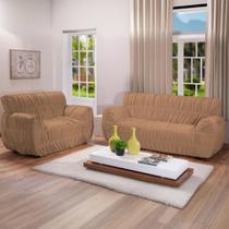Kit Capa Para Sofa 2/3 Lugares 21 Elasticos Varias Cores