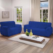 Kit Capa Para Sofa 2/3 Lugares 21 Elasticos Varias Cores