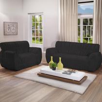 Kit Capa Para Sofa 2 e 3 Lugares 21 Elasticos Varias Cores