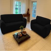 Kit Capa Para Sofa 2 e 3 Lugares Malha Gel