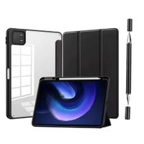 Kit Capa Para Tablet Poco Pad X1 - 2025 + Caneta Capacitiva Dupla Kit Capa Para Tablet Poco Pad X1 - 2025 + Caneta Capacitiva Dupla