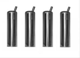 Kit Capa Para Teteira Inox Furo 155x20mm Peso Inox (4 Uni.) Kit Capa Para Teteira Inox Furo 155x20mm Peso Inox (4 Uni.)