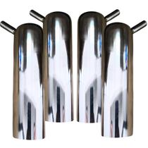 Kit Capa Para Teteira Inox Furo 20mm Peso Inox 4 Un (pesada) Kit Capa Para Teteira Inox Furo 20mm Peso Inox 4 Un (pesada)