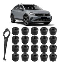 Kit Capa Parafusos Roda Vw Nivus Tcross T-cross Virtus Polo Kit Capa Parafusos Roda Vw Nivus Tcross T-cross Virtus Polo