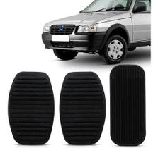 Kit Capa Pedal Borracha Uno Premio Elba Fiorino Kit Capa Pedal Borracha Uno Premio Elba Fiorino