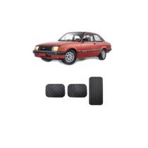 Kit Capa Pedal Chevette- Chevy- Marajó - 1981 1986 3 PEÇAS Kit Capa Pedal Chevette- Chevy- Marajó - 1981 1986 3 PEÇAS
