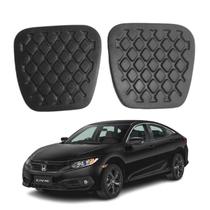 Kit Capa Pedal (Embreagem E Freio) Honda Civic - Todos Kit Capa Pedal (Embreagem E Freio) Honda Civic - Todos