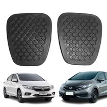 Kit Capa Pedal Embreagem E Freio Honda Fit E City