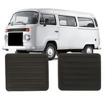 Kit Capa Pedal Freio e Embreagem Compatível Vw Kombi 1957 a 2012 Brasilia 1973 a 1979