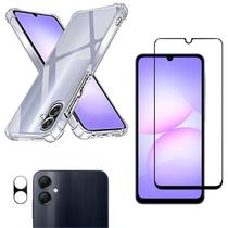 Kit Capa + Película 3D + Câmera Compatível Com Galaxy A07 Kit Capa + Película 3D + Câmera Compatível Com Galaxy A07