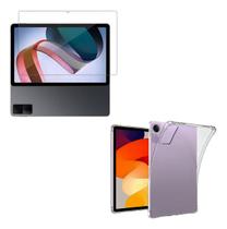 Kit Capa + Película Compatível Com Tablet, Redmi Pad Se 11 Kit Capa + Película Compatível Com Tablet, Redmi Pad Se 11