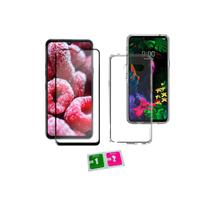 Kit Capa + Película De Vidro 9D Borda Reforçada Para LG K41S Kit Capa + Película De Vidro 9D Borda Reforçada Para LG K41S