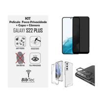 Kit Capa + Película Privativa Fosca + Película Câmera P/ Samsung Galaxy S22 PLUS