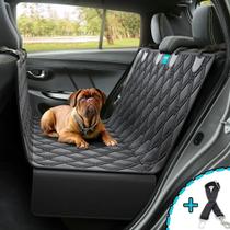 Kit Capa Pet Impermeável Protetora de Banco Assento Carro + Cinto de Segurança