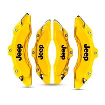Kit Capa Pinça De Freio Jeep + Cola 50G Universal Amarelo