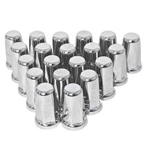 Kit Capa Porca Belga Cromado c/20 Universal 32mm Fast