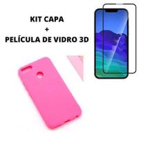 Kit Capa Premium Compatível Redmi Mi A1 Pink+Pelicula 3D Kit Capa Premium Compatível Redmi Mi A1 Pink+Pelicula 3D