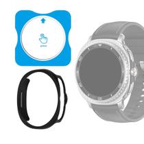 Kit Capa Preta e Película para Galaxy Watch 8 Classic Kit Capa Preta e Película para Galaxy Watch 8 Classic