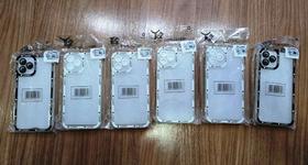 kIT Capa protetora/ Case 'LUCKY' para iPhone 12 Pro (7 peças)