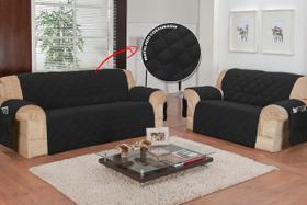 Kit Capa Protetora de Sofa 2 e 3 Lugares