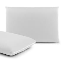 Kit Capa Protetora de Travesseiro 2 Peças - Fronha em Malha Gel (Helanca) 50cm x 70cm com Zíper