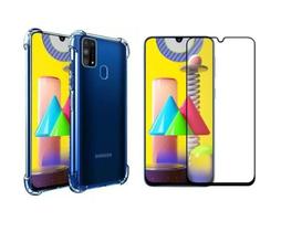 Kit Capa Protetora + Pelicula Vidro 3D Galaxy M31