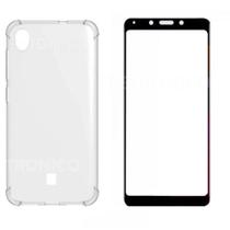 Kit Capa Reforçada LG K8 Plus + Película 3D Kit Capa Reforçada LG K8 Plus + Película 3D