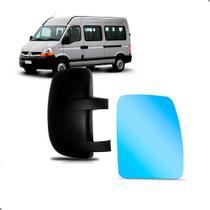 Kit capa retrovisor master 2003 a 2012 + lente supeior esquerda