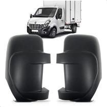 Kit capa retrovisor master 2013 a 2025 braço longo + lente superior le Kit capa retrovisor master 2013 a 2025 braço longo + lente superior le