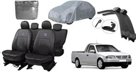 Kit Capa Saveiro 99-09 + Limpador Cuide do Seu Carro com Estilo