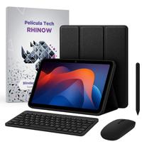 Kit Capa Slim para Xiaomi Redmi Pad 2 + Película de vidro + Caneta + Teclado e Mouse