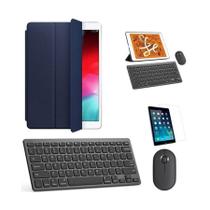 Kit Capa Smart Azul Pel/tecl/mouse Preto tablet 2021 9a 10.2