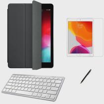 Kit Capa Smart Case compatível iPad 8a Geração 10.2 /Can/Pel e Teclado - Preto Kit Capa Smart Case compatível iPad 8a Geração 10.2 /Can/Pel e Teclado - Preto