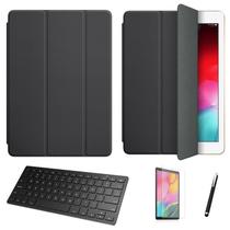 Kit Capa Smart Case Galaxy Tab S5e T720/T725 10.5" /Can/Pel e Teclado - Preto