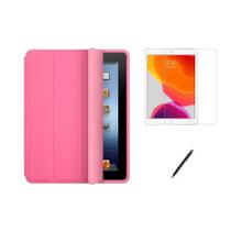 Kit Capa Smart Case tablet 8a Geração 10.2 /Can/Pel - Rosa
