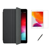 Kit Capa Smart Case tablet 9a Geração 10.2 /can/pel - Preto Kit Capa Smart Case tablet 9a Geração 10.2 /can/pel - Preto