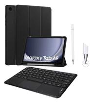 Kit Capa Smart Case + Teclado Bluetooth + Caneta Para A9plus Kit Capa Smart Case + Teclado Bluetooth + Caneta Para A9plus