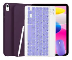 Kit Capa Smart com Teclado + Mouse + Caneta para iPad 10ª Geração 10.9” Kit Capa Smart com Teclado + Mouse + Caneta para iPad 10ª Geração 10.9”