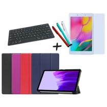Kit Capa Smart p/ Tablet A7 LITE + Teclado + Película + Caneta Touch