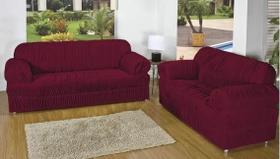 Kit capa sofa 2 e 3 lugares - marcia