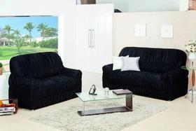 Kit Capa Sofá 21 Elásticos América Malha Gel Grossa