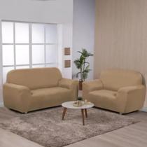 Kit Capa Sofá Magic Elastex 2 E 3 Lugares Rapido Cor