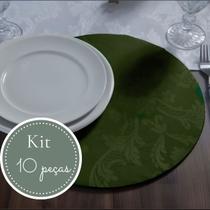 Kit Capa Souplast Supla Mesa Posta Elegante Buffet Jacquard Decoração Moderna Kit Capa Souplast Supla Mesa Posta Elegante Buffet Jacquard Decoração Moderna