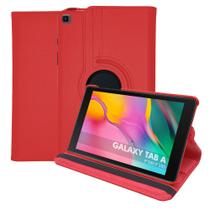 Kit Capa Tablet Galaxy Tab A P200 P205 8 Polegadas Couro Giratória Acabamento Premium + Pelicula