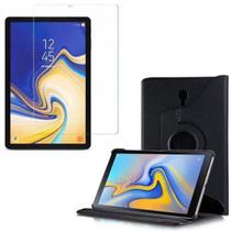 Kit Capa Tablet Giratória + Película de Vidro Para Tablet Samsung Galaxy S6 LITE - P610