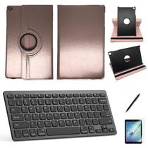 Kit Capa/Teclado/Can/Pel Galaxy Tab A T510/T515 10.1 Rosa C