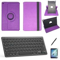 Kit Capa/Teclado/Can/Pel Galaxy Tab A T510/T515 10.1 Roxo