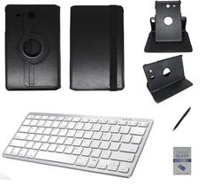 Kit Capa/Teclado/Can/Pel Galaxy Tab E T560/T561 9.6" Preto