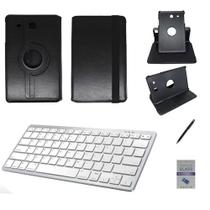 Kit Capa/Teclado/Can/Pel Galaxy Tab E T560/T561 9.6" Preto