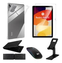 Kit Capa + Teclado Mouse + Suporte Para Xiaomi Redmi Pad Se